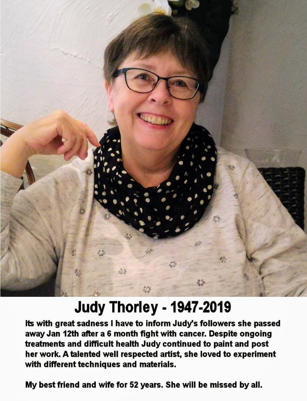 Judy Thorley TWS Mixed Media Artist